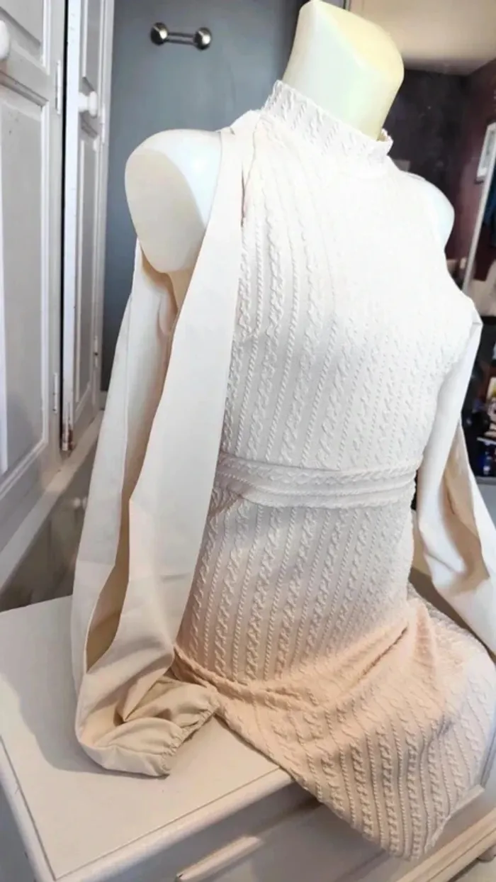 Robe beige hiver T38 - Shein - photo numéro 5