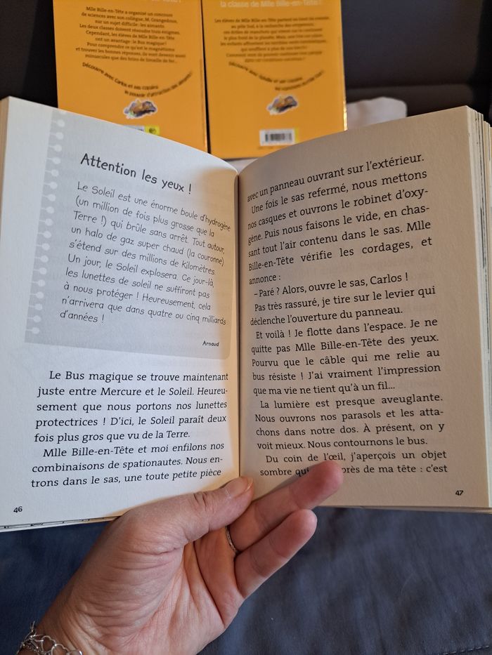 Lot 4 livres Le bus magique - photo numéro 3