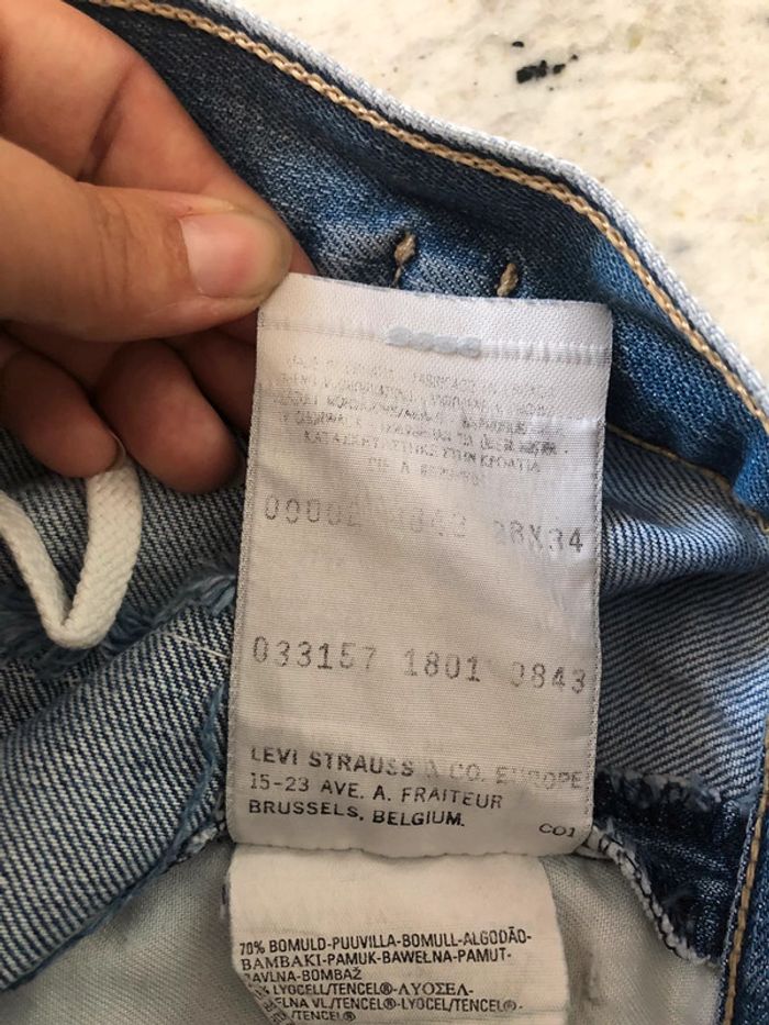 Short en jean Lévis W28 - photo numéro 6