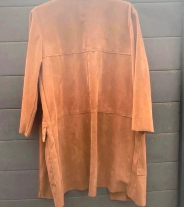 Veste suédine camel femme - photo numéro 3