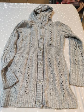 Gilet long 146-152cm-12ans