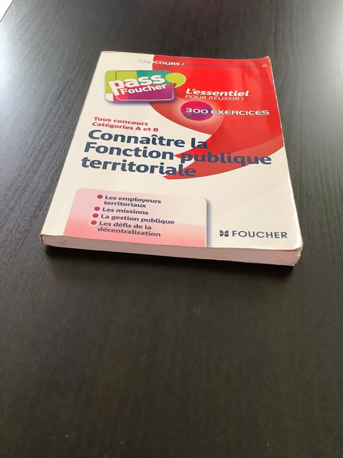 Préparation concours de la FPT Connaître la Fonction publique territoriale Pass Foucher - photo numéro 3