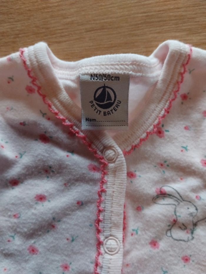 2 pyjamas léger taille naissance - photo numéro 3