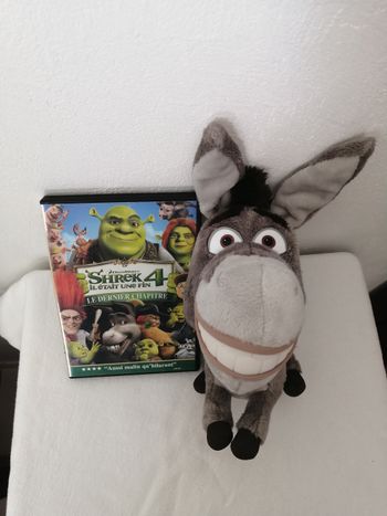 peluche et DVD shrek