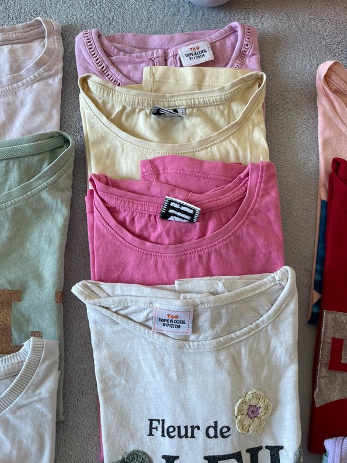 Lot de 17 tee-shirts 8 ans - photo numéro 5