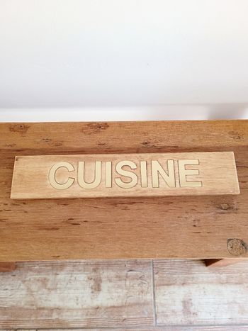 Plaque décorative "Cuisine"