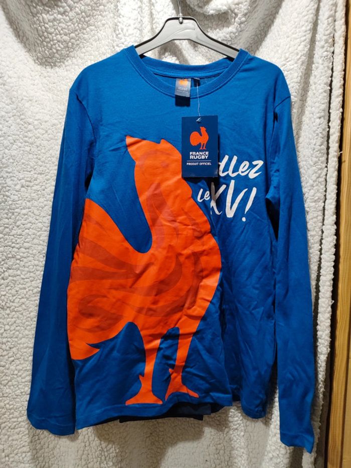 Pyjama complet enfant France Rugby Officiel taille 12 ans