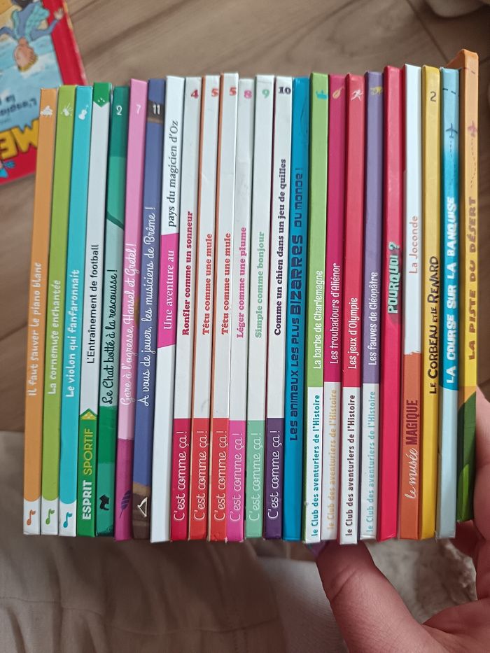 Lot de 22 livres McDonald's