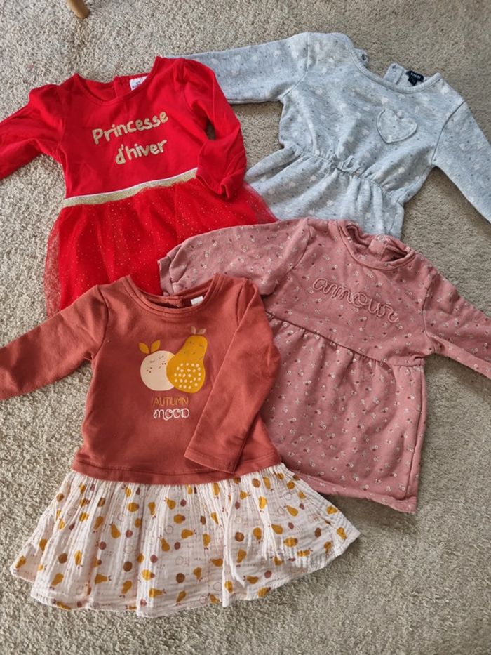 Lot robes d'hiver