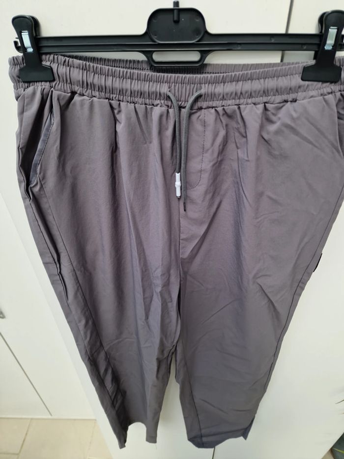 Pantalon Jogging Gris Leger - photo numéro 2