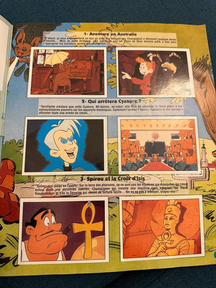 Album livre Panini complet stickers autocollants Spirou - photo numéro 3