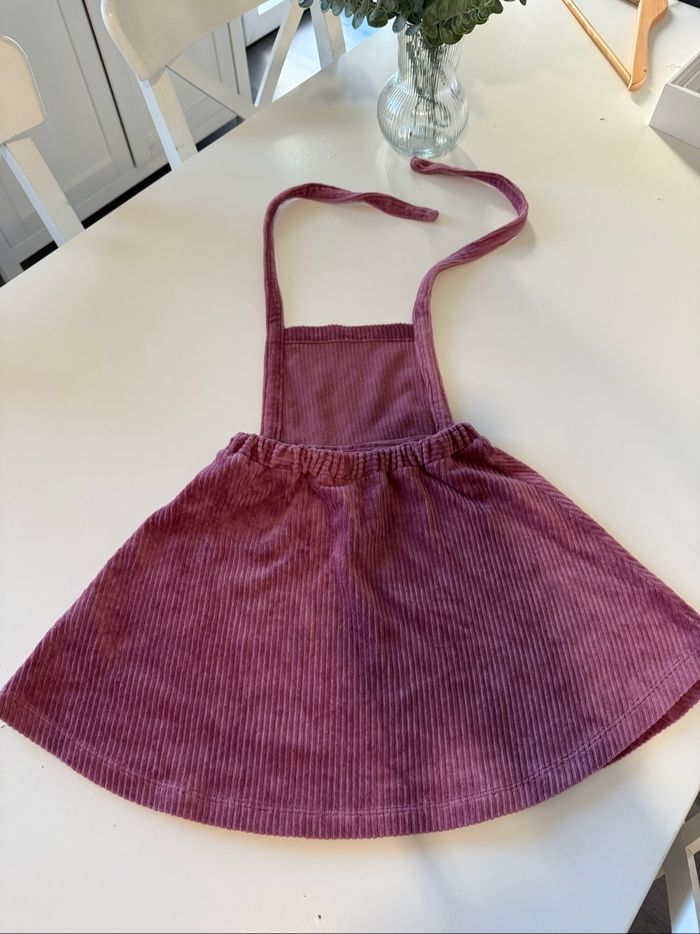 Robe effet velours vieux rose Vertbaudet - photo numéro 2