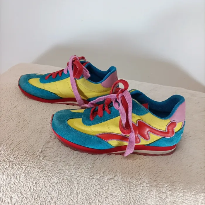 Chaussures enfant marc jacob - taille 33 - sneakers coloré été - photo numéro 5