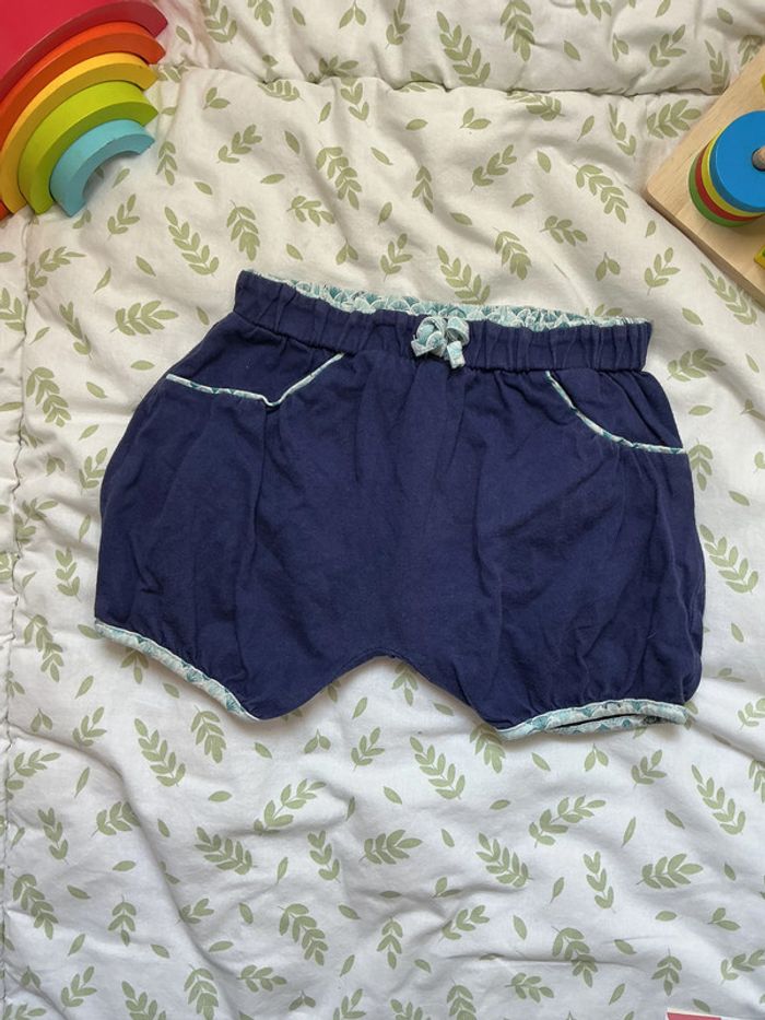 short sarouel marine obaibi 23 mois - photo numéro 3