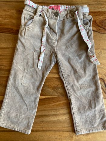 Pantalon velours