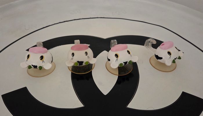 Lot de 4 crochets ventouse vache 🐄 – déco cuisine / salle de bain – style mignon kawaii - photo numéro 6