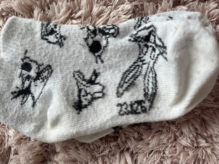 Lot de 2 paires de chaussettes courtes Lonney Tunes taille 23/26 Orchestra - photo numéro 3