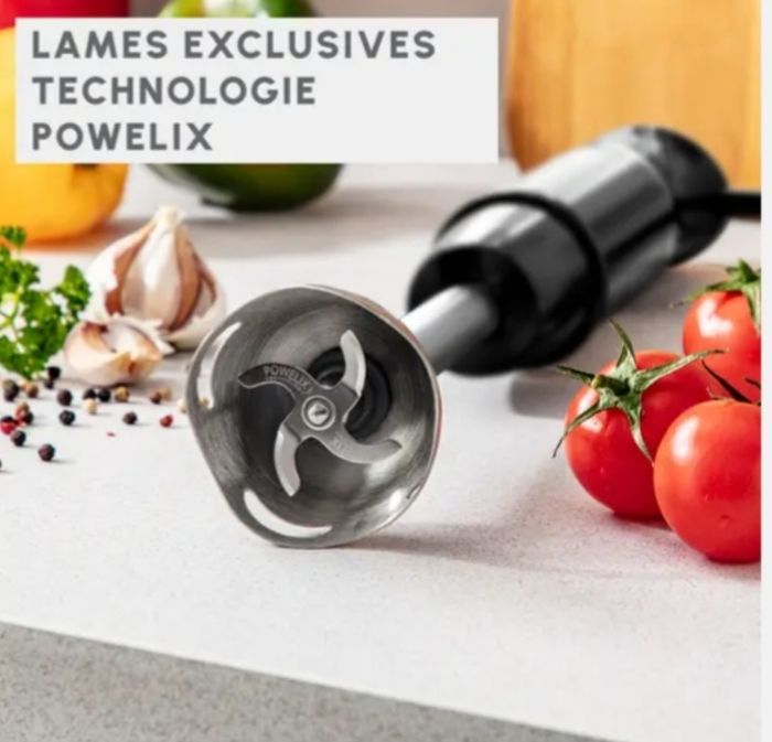 Mixeur plongeant moulinex neuf 3en1 1000w avec turbo et option anti-eclaboussures

1000w 10vitesses avec turbo et option anti-eclaboussures - photo numéro 5