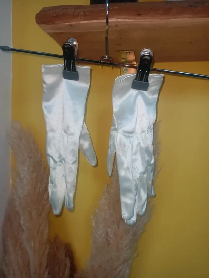 Gants de cérémonie blanc - photo numéro 2