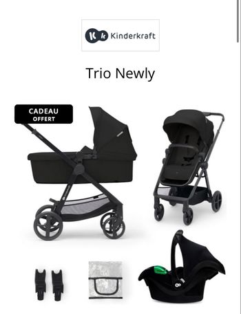 Poussette kinderkraft newly 