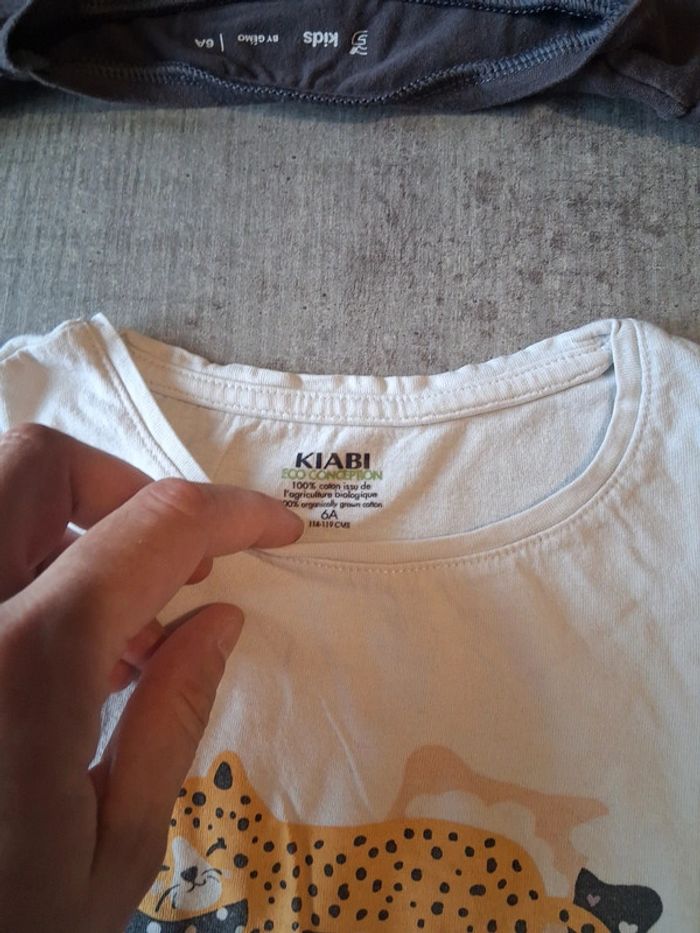 T-shirt manches courtes kiabi 6ans - photo numéro 2