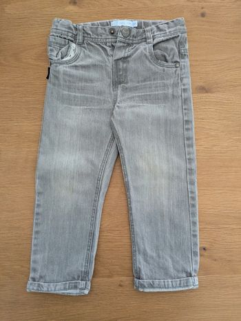 Jean's gris Gémo 36 mois