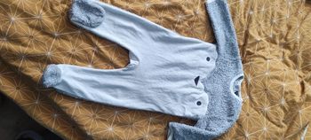 Pyjama grenouillère tout doux et chaud.pingouin