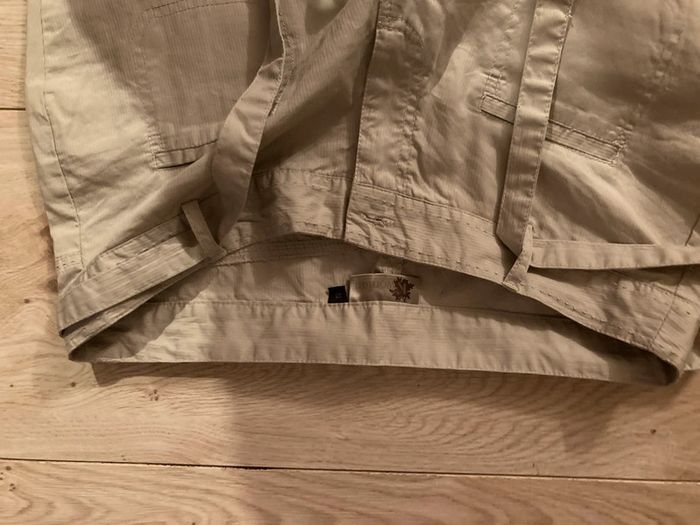 Pantalon en coton beige avec ceinture taille 40 - photo numéro 3