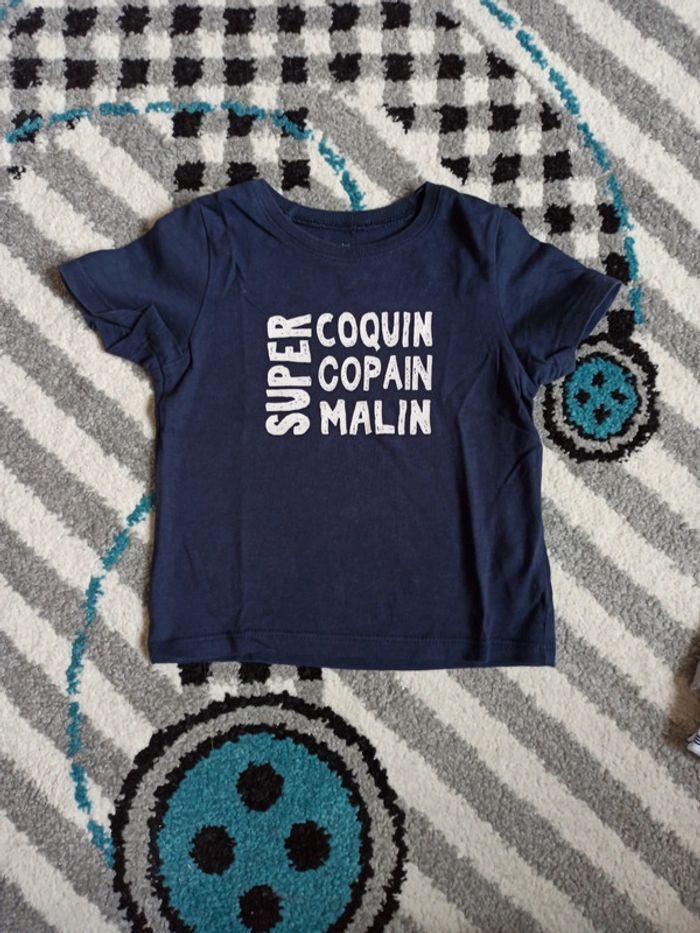 Lot de 2 t-shirts MC - Taille 18 mois - photo numéro 4