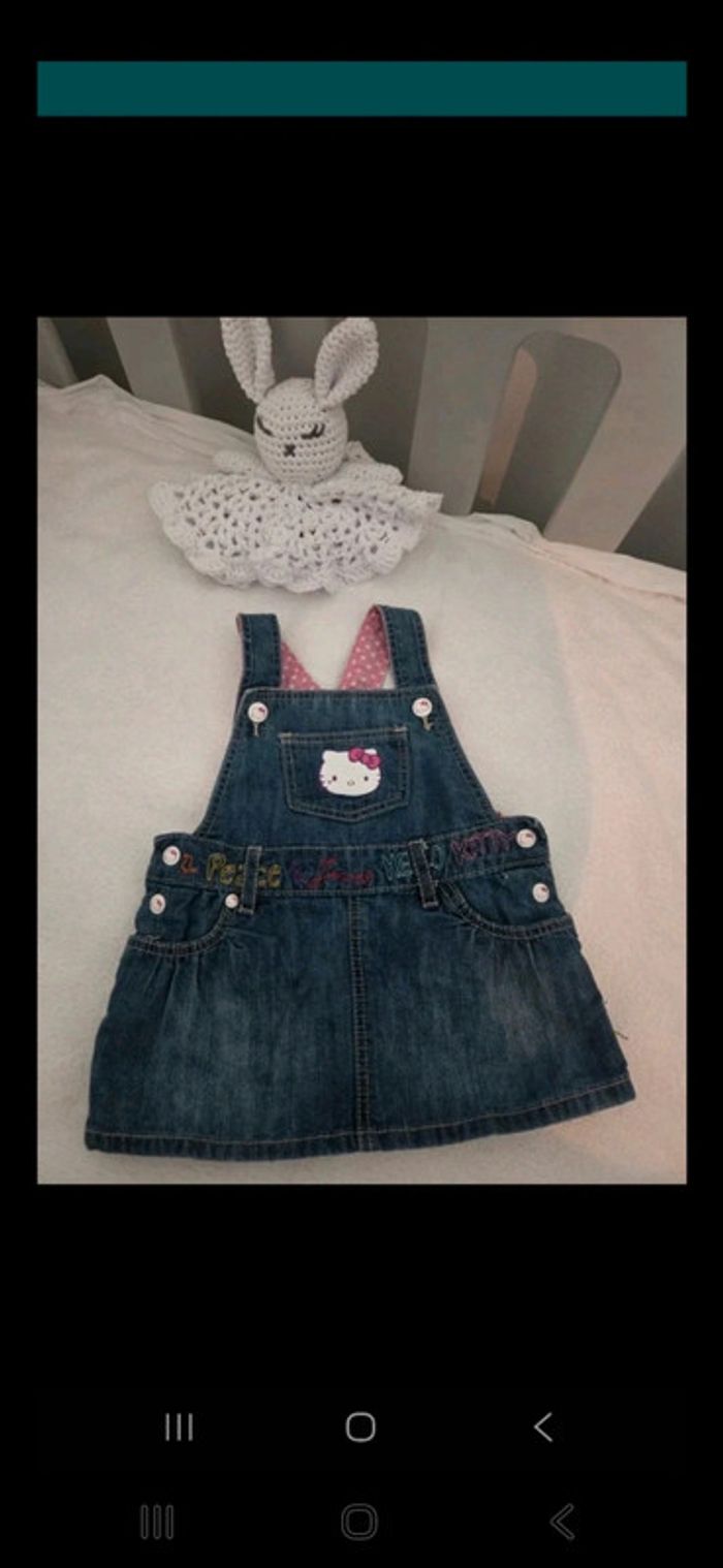 Salopette hello kitty 3 mois fille