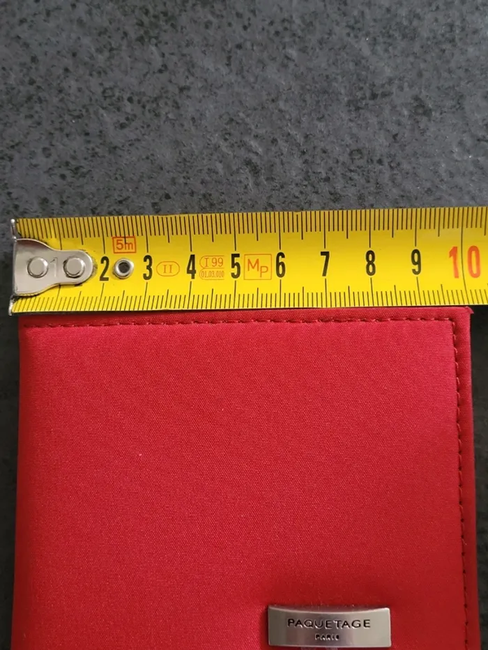 Porte cartes Paquetage rouge neuf - photo numéro 5