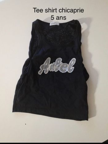 Tee shirt chicaprie 5 ans