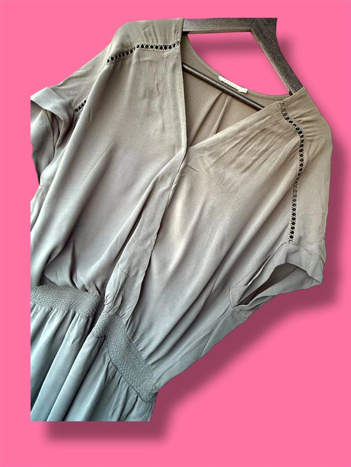 Robe kaki Elora
