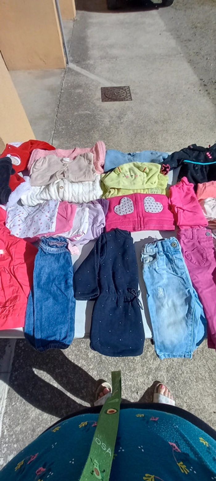 Lot 25 pieces 6mois automne hiver - photo numéro 3