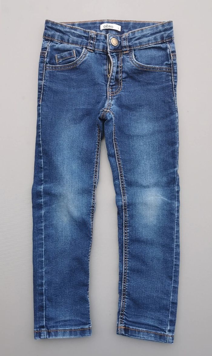 Pantalon jeans 5 ans fille Gémo