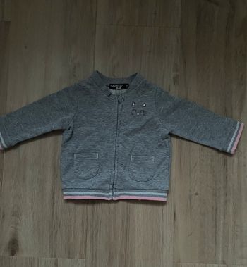 Gilet In extenso gris 6 mois neuf