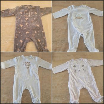 4 pyjamas peuvent être vendus séparément