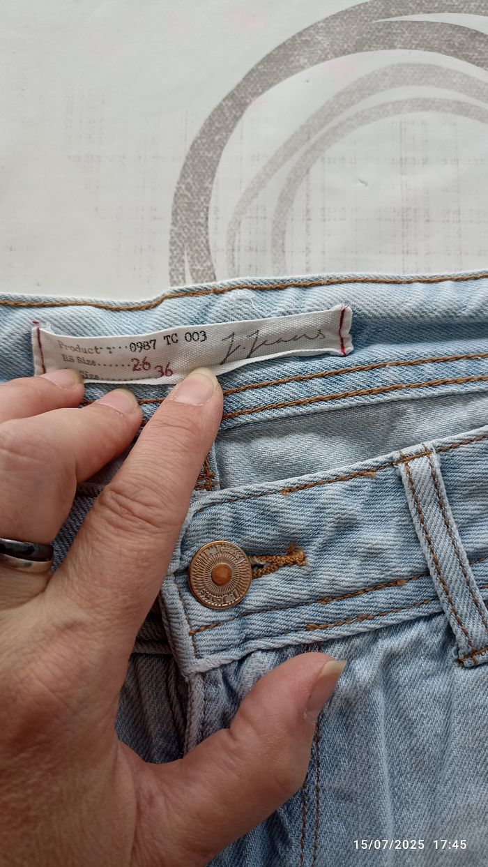 Short court jeans 36 - photo numéro 2