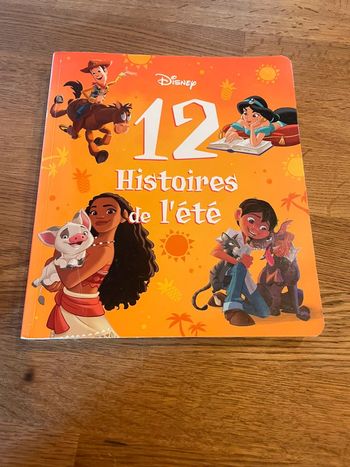 Livre Disney 12 histoires de l’été