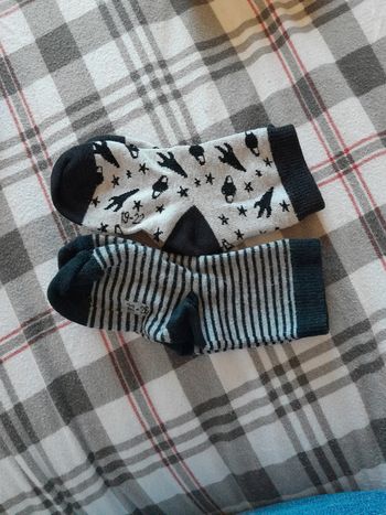 Lot de 2 paires de Chaussettes lupilu 19-22