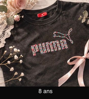 T-shirt enfant - taille 8 ans - Puma