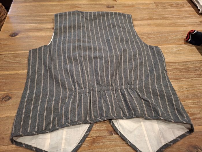 Gilet vintage doublé gioya italie - photo numéro 4