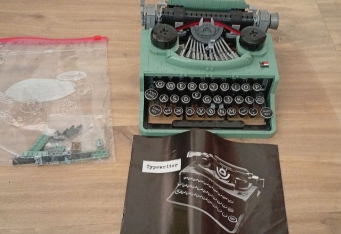 Machine a écrire lego