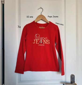 T-shirt manche longue Pepe Jeans 10 ans