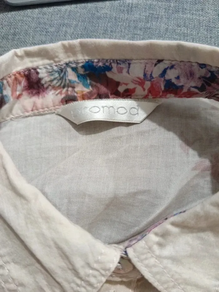C54 chemise rose Promod 36 - photo numéro 3