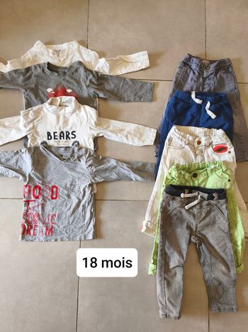 Maxi lot hiver garçon 18 mois