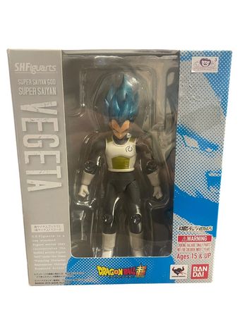 Figurine SH Figuarts Dragon Ball Super Super Saiyan Vegeta Bandai / Tamashii Nations neuf