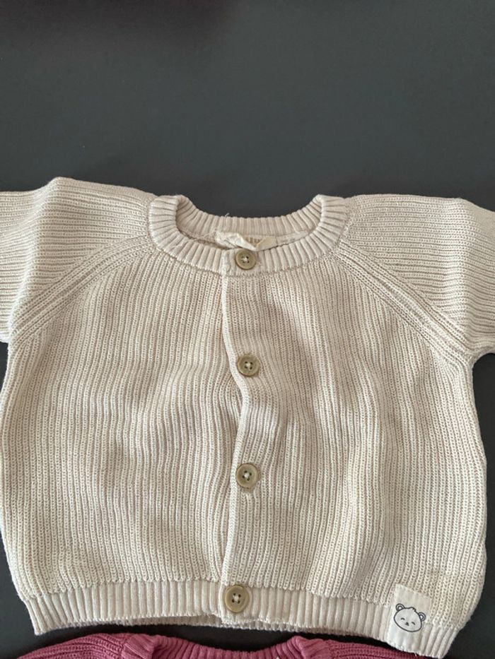 Lot de 2 gilets lupilu 2-4 mois - photo numéro 3