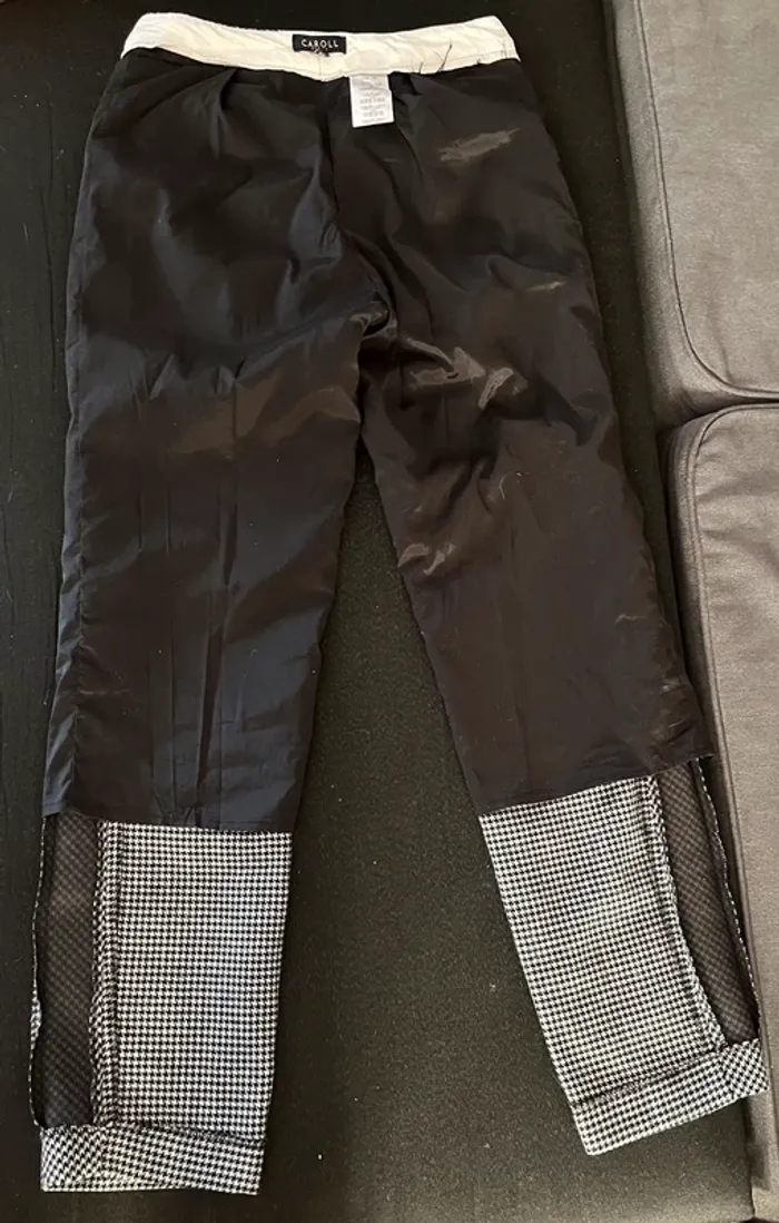 Pantalon pied-de-poule Caroll - photo numéro 7