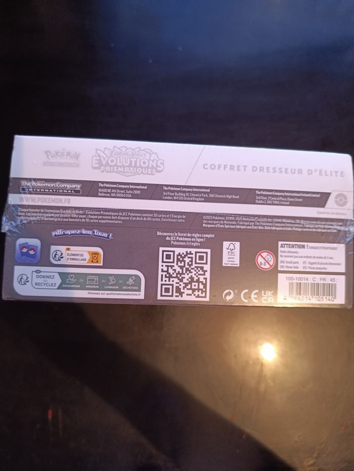 ETB Pokémon fr 🇨🇵 évolution prismatique 8.5 - photo numéro 6